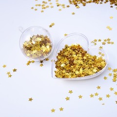 30g Glitter Gold Star Confetti for Party and Wedding Décor – Festive Sparkle