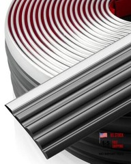 Chrome Side Body Trim Molding Compatible with Chevy GMC Tahoe Suburban 13 ft