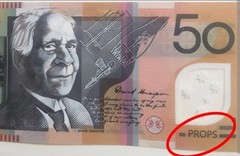 3 X Realistic Fifty Dollars $50 Prop Movie Prop Games Prank x 3