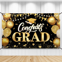 Graduation Decorations 2026 | XtraLarge 72×44 Inch Graduation Banner