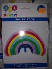 3 2 1 Party! Birthday Decorations Set Foil Balloon Yard Sign Backdrop Multicolor