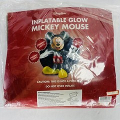 New! 22” Disney Parks Mickey Mouse Inflatable Glow Lights Up Balloon