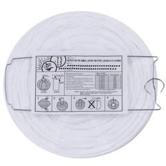 10 Pcs white paper lanterns set (3 Pcs 6″ +3 Pcs 8″ +2pcs 10″+2Pcs 12″) Decor