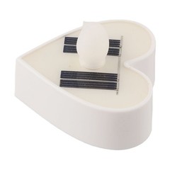 Set of 6 Simulation Candles with Solar Power for Inviting Outdoor Spaces