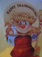 11″ Happy Thanksgiving Autumn Honeycomb Decoration 1990 Paper Fantasies NOS