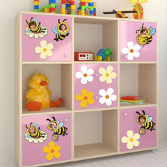 Bee Cutouts for Bulletin Board Decoration – 50 Pcs Large Flower & Honey Bee Clas