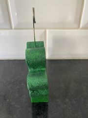 St. Patrick’s Day Shamrock Photo Holder Balloon Weight Table Decoration Green