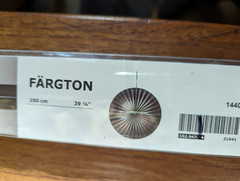Paper Pinwheel Party Decoration BROWN X-LARGE Ikea 39″ Färgton NEW in Box