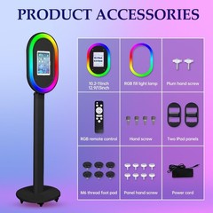 Photo Booth Machine for iPad &Photo Booth Printer Stand for Wedding Party Event