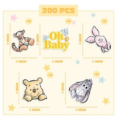 Winnie Baby Shower Decorations – The Pooh Baby Shower Centerpieces, Pooh Conf…