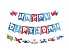 Airplane Aviator Themed Birthday Party Decorations Set