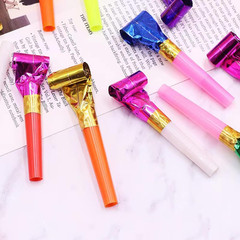 100 Pcs Party Blower, Colorful Birthday Noisemakers Funny Birthday Blow Horns…