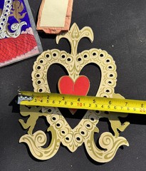 A Beistle Creation 1970’s Valentine’s Day Decorations In Original Packaging!