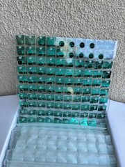 (24 pack) Teal shimmer wall panels for backdrop parties or events