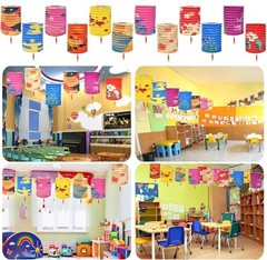 12pcs Colorful Paper Lanterns: Chinese New Year & Wedding Party Lanterns (Pin…