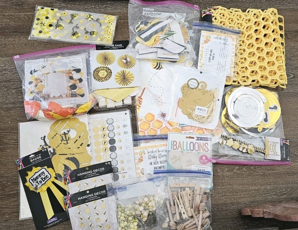 Bee Baby Shower Party Decorations Supplies Mommy To Bee 100s Items