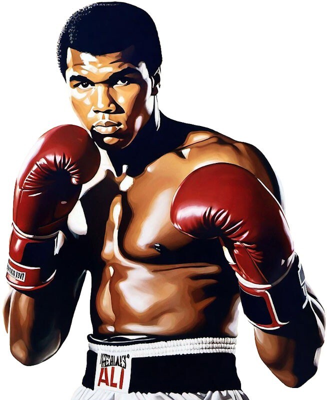 Muhammad Ali Inspired Fan Art
