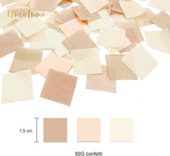 Boho Wedding Decorations, 28PCS Rustic Neutral Creamy White Tissue Paper Pom Pom