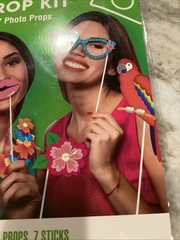 Party Props Photo Booth Selfie “Tropic Like It’s Hot” Photo Booth Props Kit