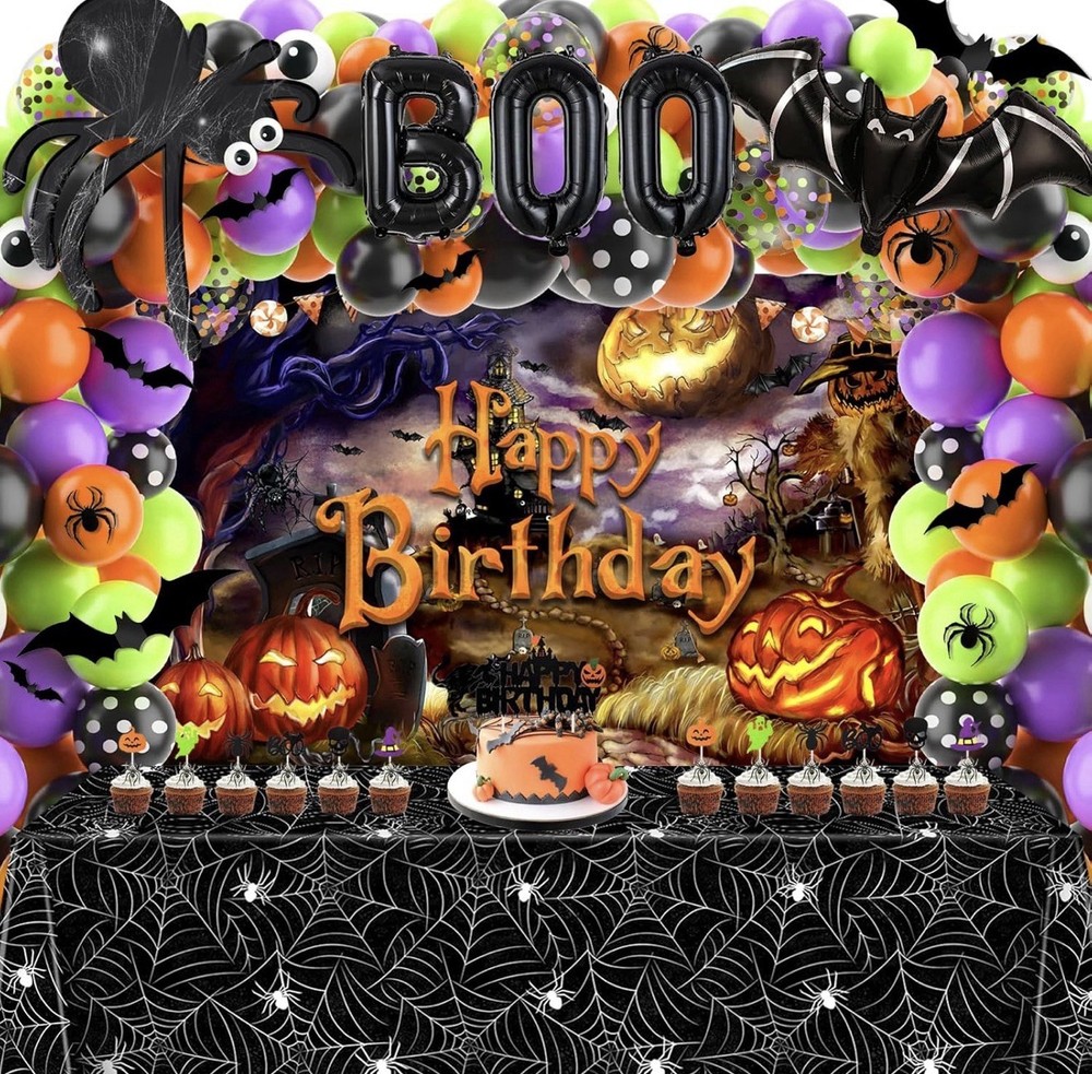 Halloween Birthday Decorations Party Supplies Halloween Themed Party Favors