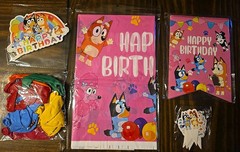 bluey birthday party decorations