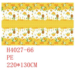 Bee Hive Theme PE Tablecloth Happy 1St Birthday Party Decorations Kids Kitchen D
