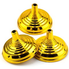 24 Pack Mini Desk Flag Stands Golden Table Holders Small