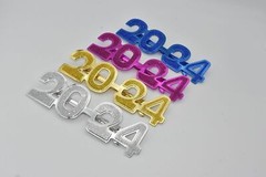 4PCS 2024 Plastic Glasses Happy New Year’s Eve Glasses Graduation 2024 Class …