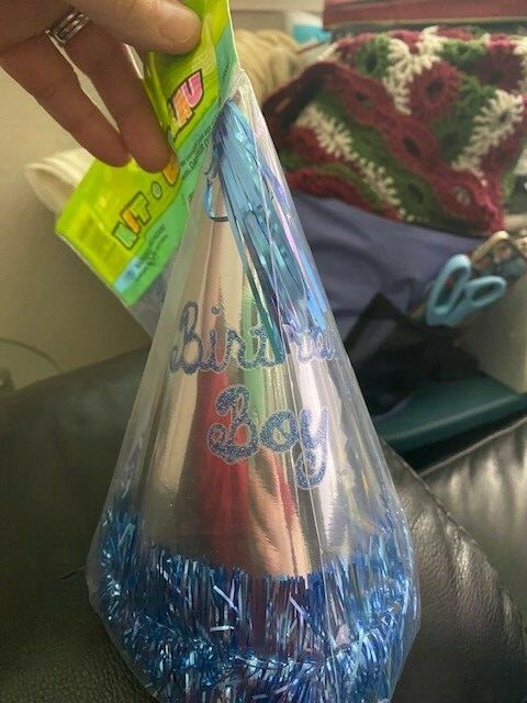 Birthday Boy Party Hat New!!!