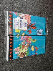 POKÉMON Gold/Silver Tablecloth Party Decor Lot 2 AGC NIP Vtg