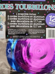 30th Birthday Swirl Decorations 12 Foil Cutouts Happy Birthday Purple Blue
