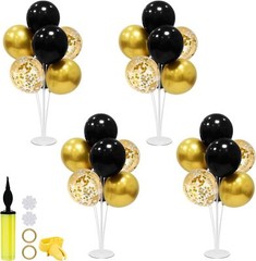 Soporte de globos para centro de mesa decoración de mesa para fiesta de cumplea