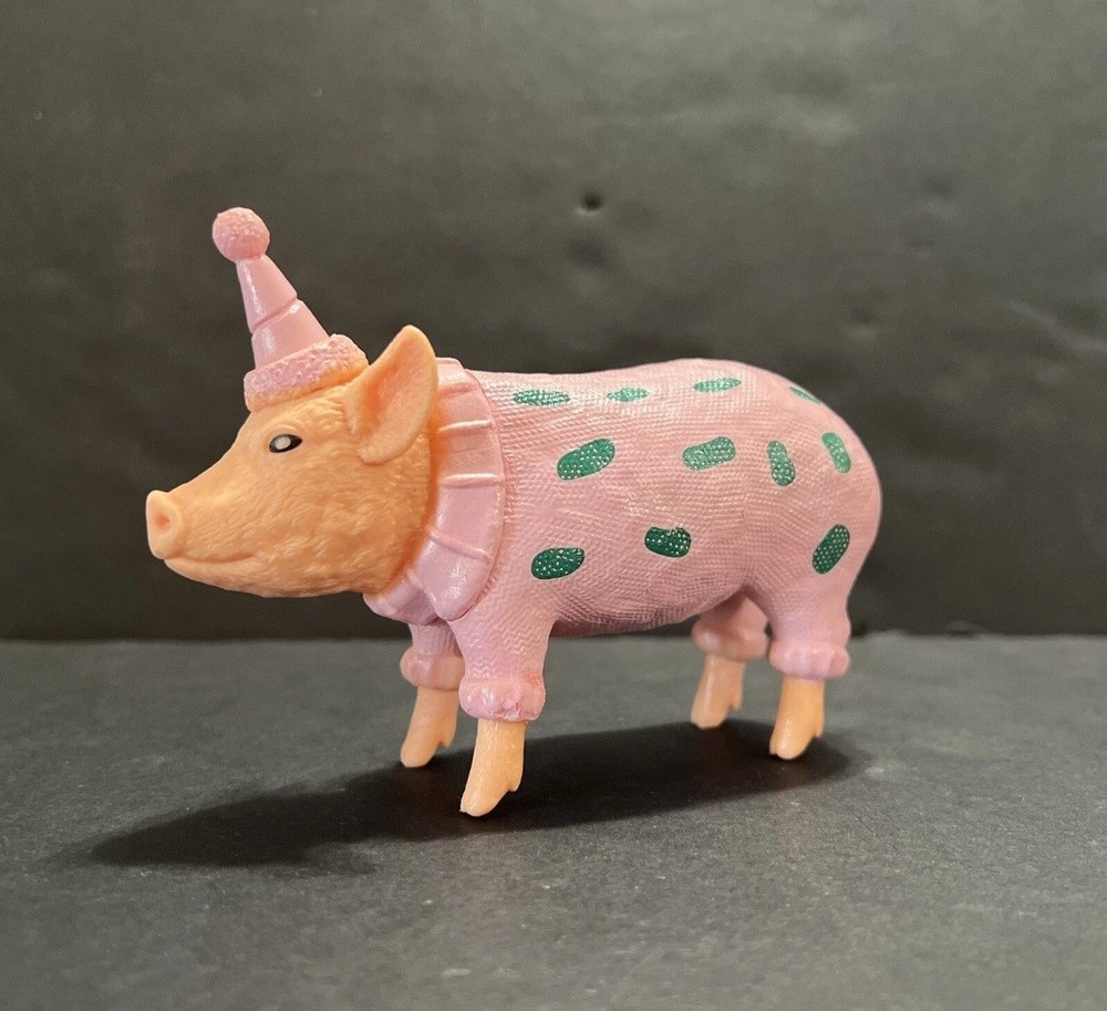 Cake Topper Birthday Ankyo Party Animals Target Bullseye Playground Pig Figure