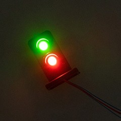 Dwarf Signals Sand Table Model Materials Traffic Light Train Model Signal-Light