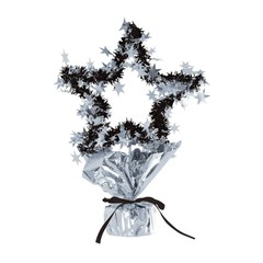 Beistle Silver Star Gleam N Shape Centerpiece – New Years | Party Supply