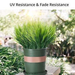 US 5pcs Artificial Greenery with 7 Branches for Home and Garden Party Decorate