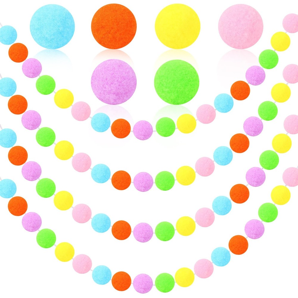 Fruit Green, Light Pink, Yellow, Orange, Purple and Blue,