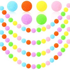 Fruit Green, Light Pink, Yellow, Orange, Purple and Blue,