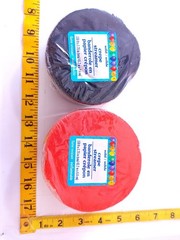 Orange and black party streamers 150ft sealed for parties, celebrations
