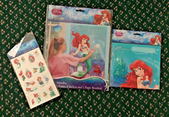 ARIEL LITTLE MERMAID Birthday supplies! Party game, loot bags & TATTOOS! New!