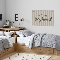Long Live Boyhood Banner, Boy Nursery Decor, Canvas Banner Wall Hanging Flag …