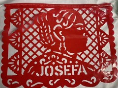 2 Pack 9 Pieces Papel Picado Plastic Papel Picado 16’ Mexican Papel Picado