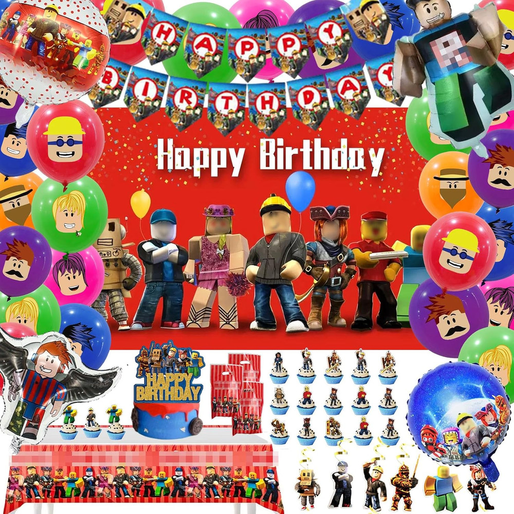 Birthday Decorations Party Supplies, Decoracion De Fiesta De Niño, Happy Birthda