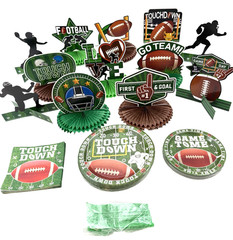 Football Party Decorations and Tableware