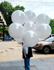 36 Inch White Balloons Giant Balloons Jumbo White Latex Balloon Extra Large …