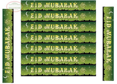 EID MUBARAK FOIL Banners[288] Happy Eid Party Supply Islamic Gift Ramadan Gifts