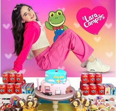 Lara Campos Party Supplies Backdrop Banner Background Vinyl Birthday Gift