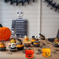 Halloween Pumpkins Small Bucket Cute Pumpkin Trick Bucket ET