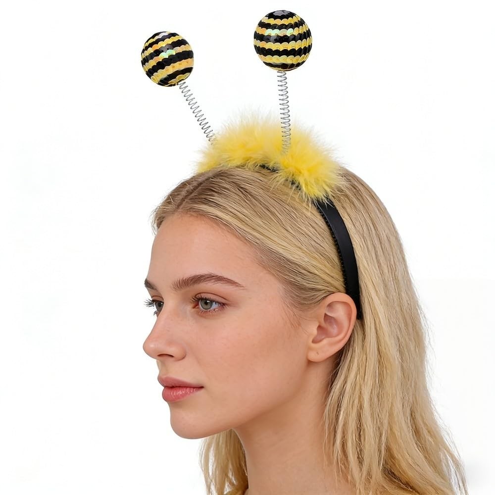Bee Headband Bug Antenna Headband for Party Favor, Bee Antenna Headbands for …