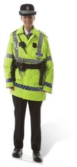 Policewoman Cardboard Cutout Fun Figure 165cm Tall – Great for Special Occasions